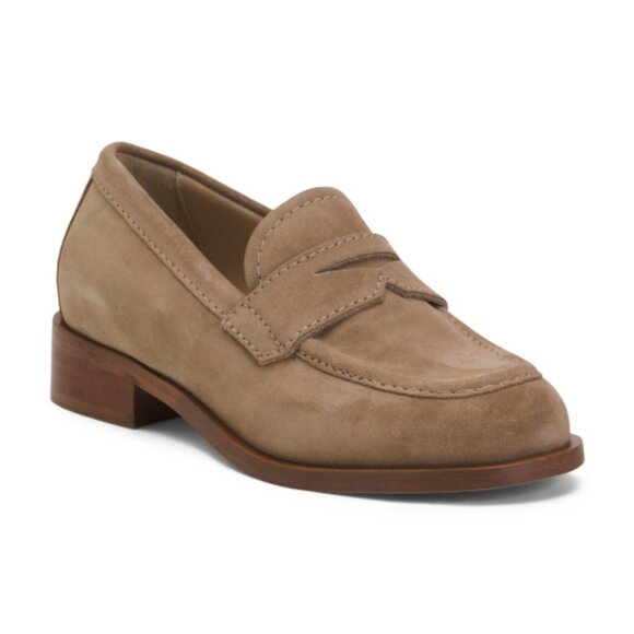 LA CANADIENNE Suede Dominic Loafers